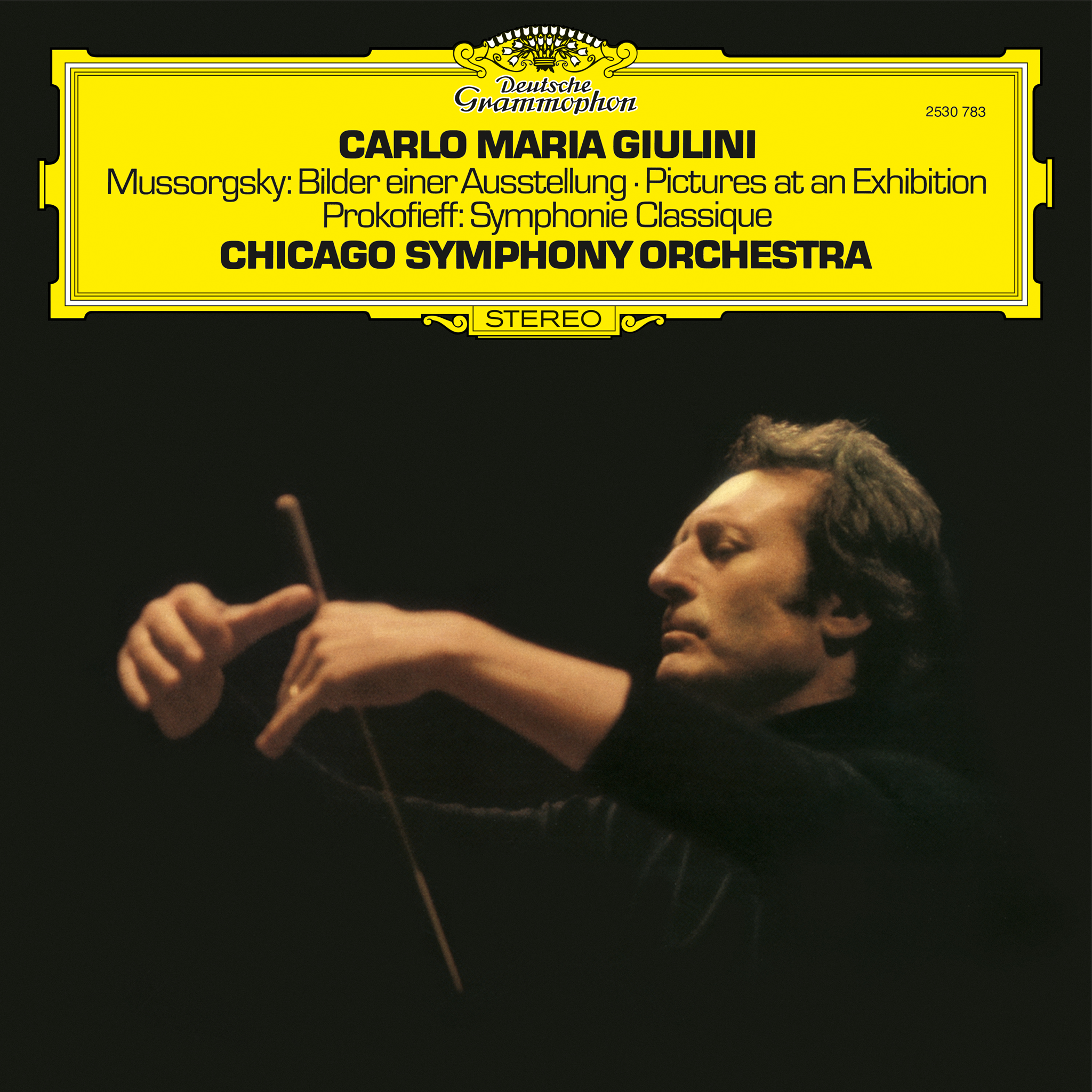 Deutsche Grammophon Giulini Mussorgsky Bilder White Label Vinyl