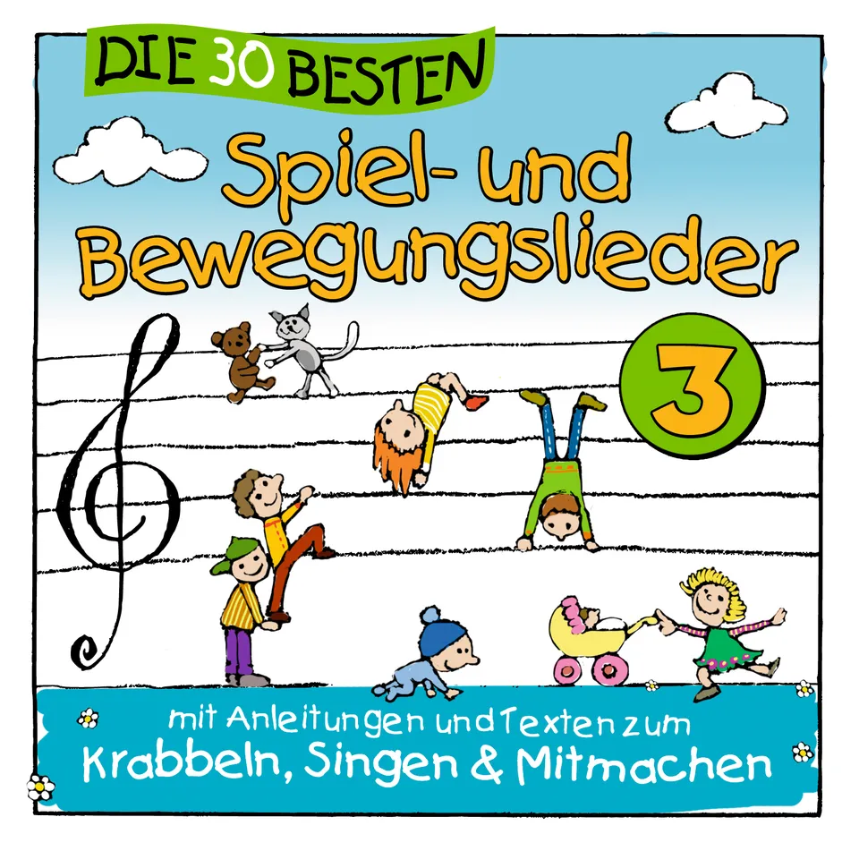 Lamp und Leute Die 30 besten Spiel- und Bewegungslieder Vol. 3 CD mit Textheft