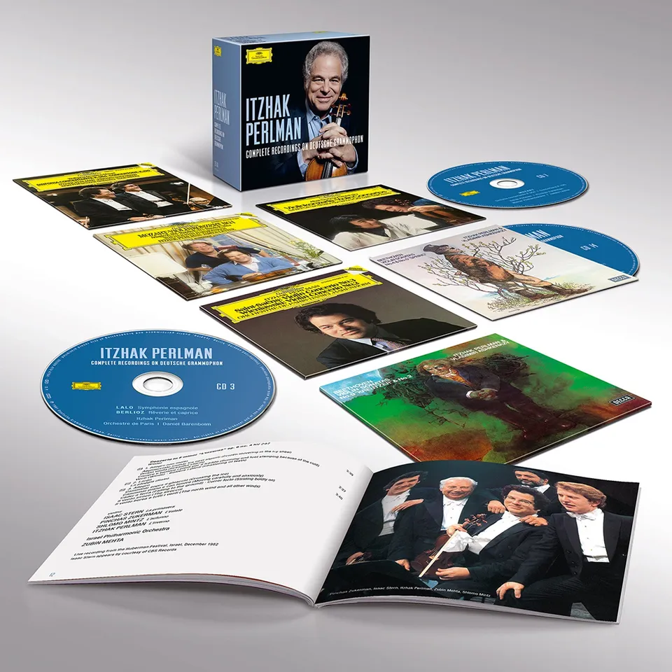 Deutsche Grammophon Perlman Complete Recordings 25CD Box limitiert