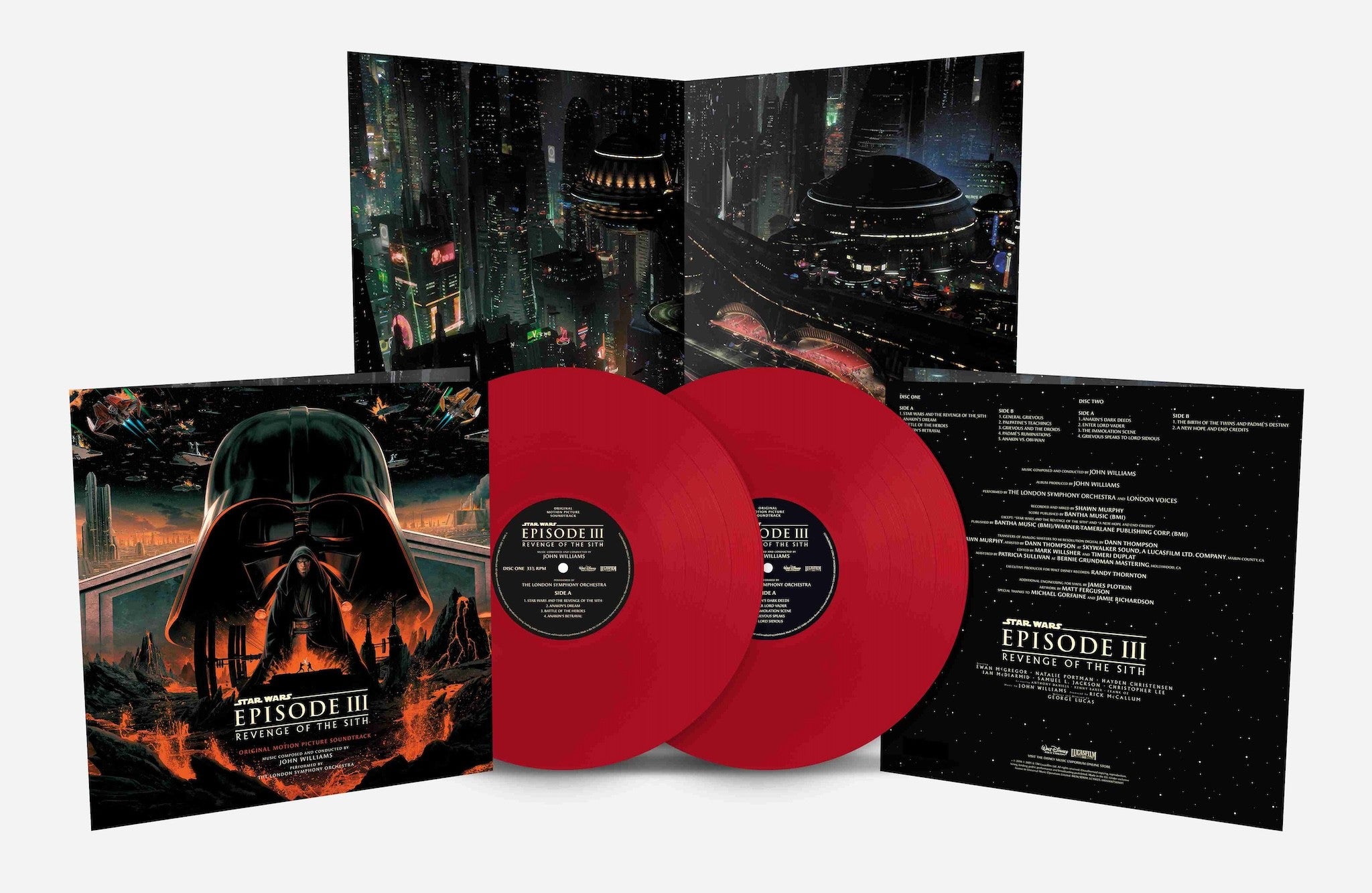 Deutsche Grammophon John Williams Star Wars Sith 2LP Farbvinyl