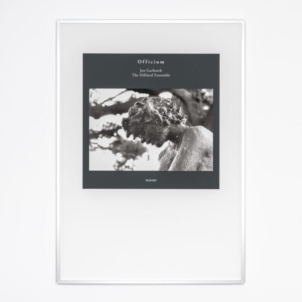 ECM Records Officium Kunstdruck A3 Alurahmen