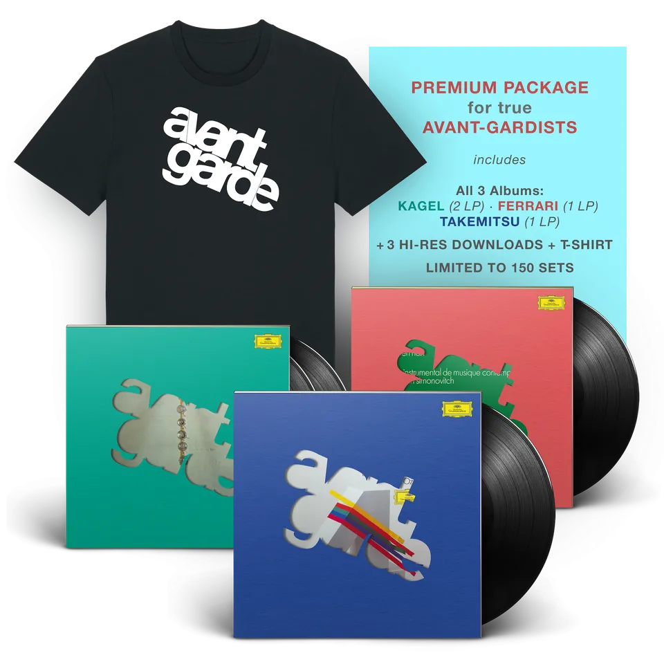 Deutsche Grammophon Avantgarde Bundle 4 LPs Shirt M 180g