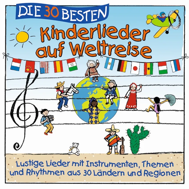 Lamp und Leute Die 30 besten Kinderlieder Weltreise CD