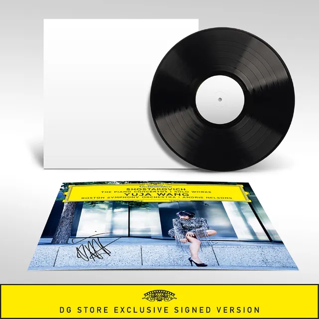 Deutsche Grammophon Shostakovich Piano Concertos Yuja Wang signiert