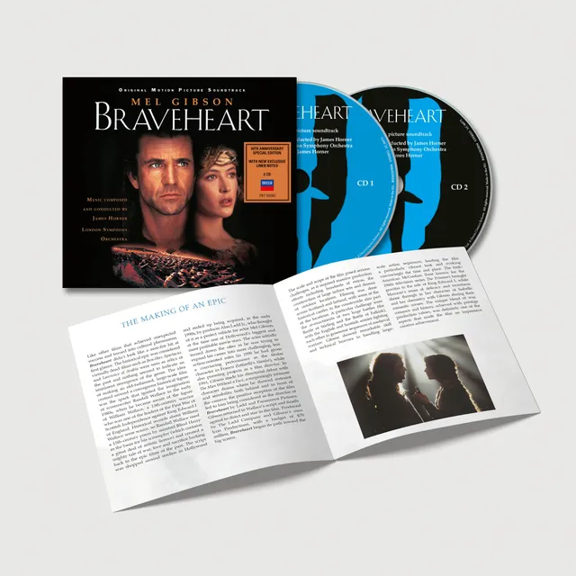 Deutsche Grammophon Horner Braveheart CD 30th Anniversary 2CD