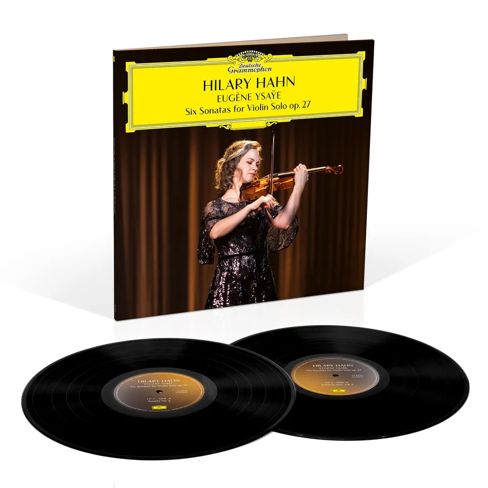 Deutsche Grammophon Hilary Hahn Ysaÿe Vinyl LP Solo