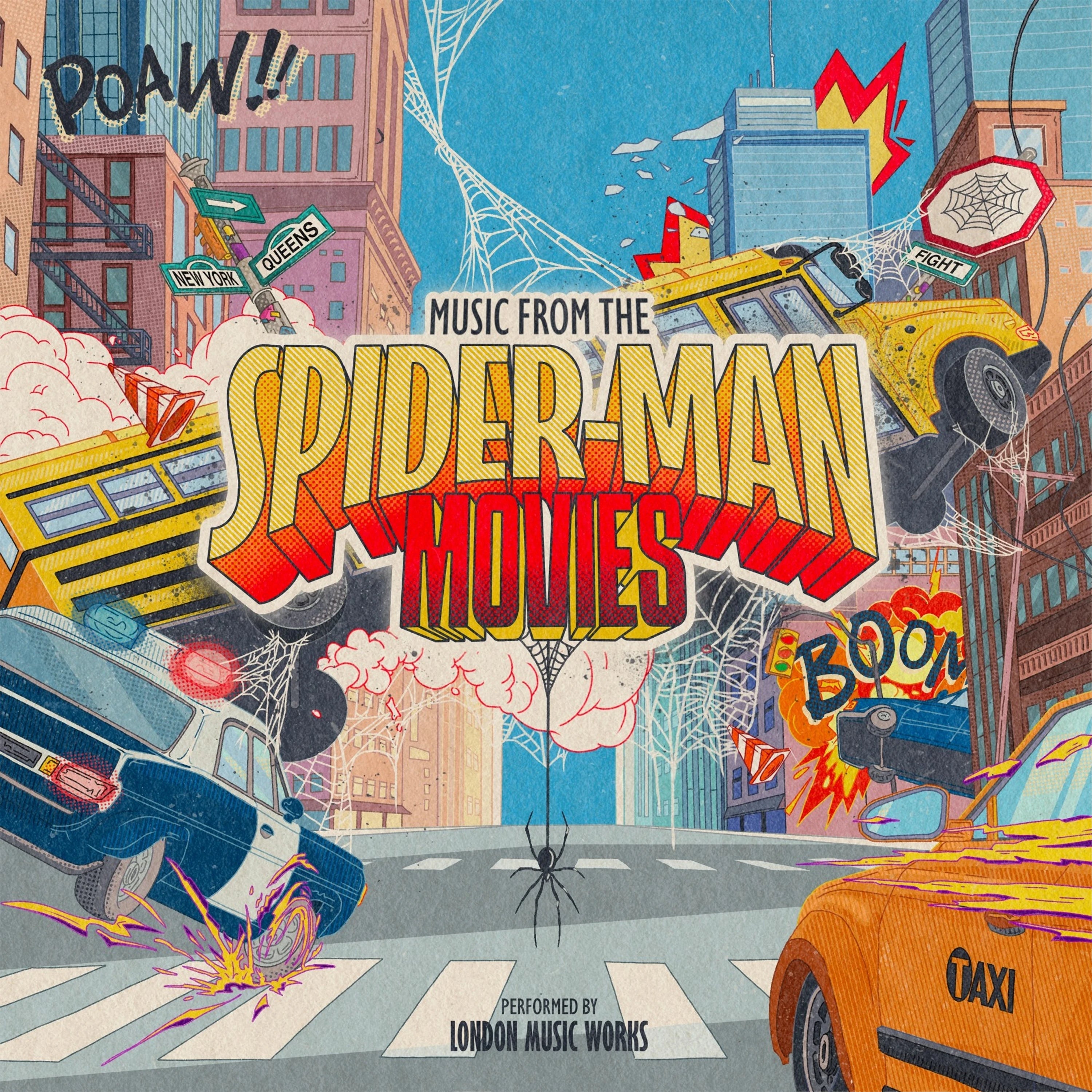 Deutsche Grammophon Spider-Man Soundtrack Vinyl farbig