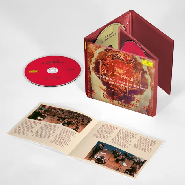 Deutsche Grammophon Gardiner Bach Johannes-Passion 2CD+Blu-ray