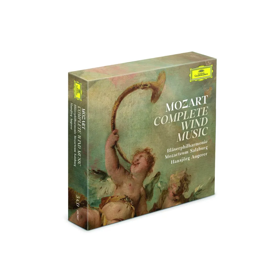 Deutsche Grammophon Mozart Complete Wind Music Vinyl Bläserphilharmonie