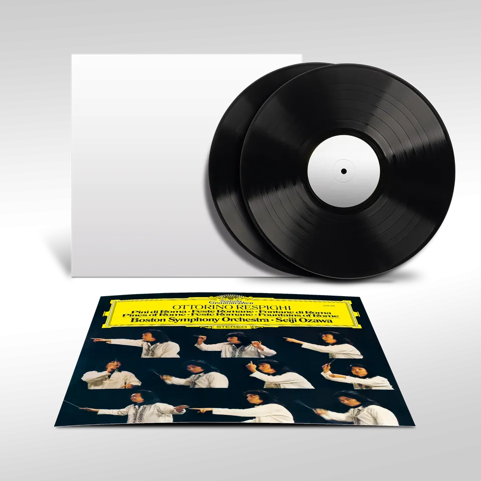 Deutsche Grammophon Ozawa Respighi Pini di Roma White Label Vinyl