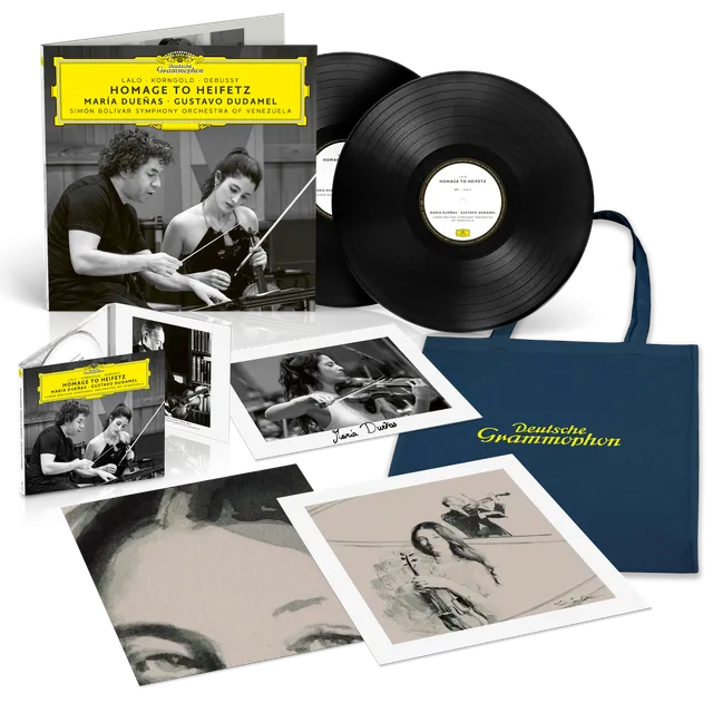 Deutsche Grammophon Dueñas Homage to Heifetz Fanbox limitiert
