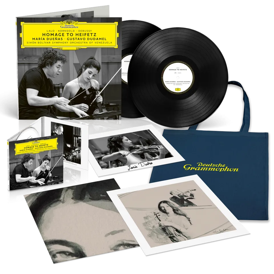 Deutsche Grammophon Dueñas Homage to Heifetz Fanbox limitiert