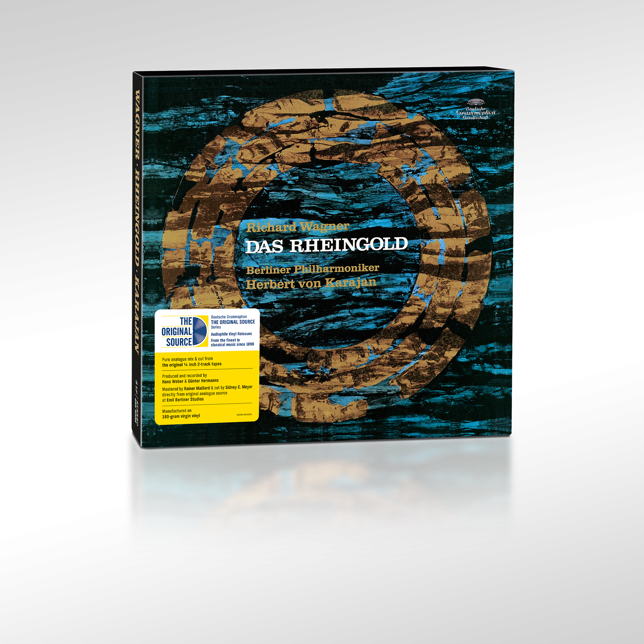 Deutsche Grammophon Original Source Wagner Das Rheingold 3-LP Vinyl Box 180g