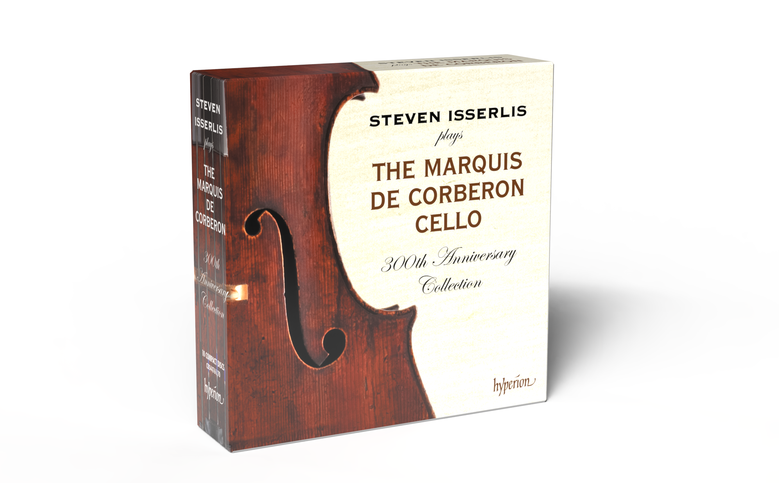 Deutsche Grammophon Isserlis Marquis de Corberon Box 10CD Cello