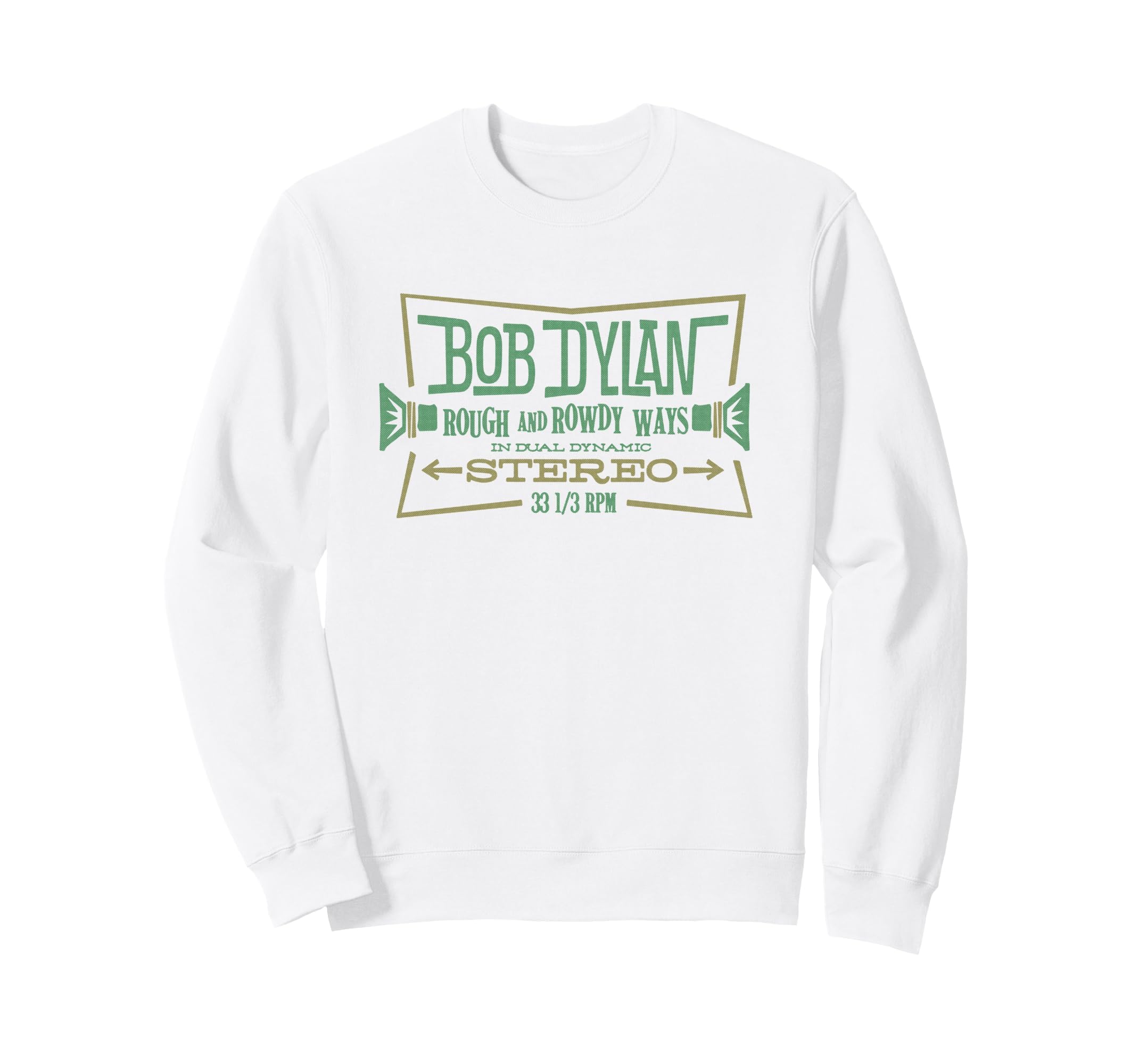 Bob Dylan Stereoanlage Sweatshirt schwarz langarm