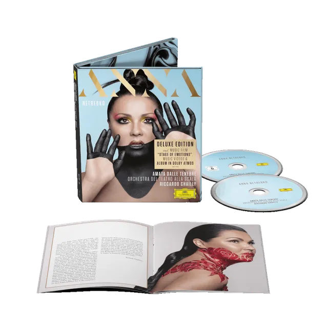 Deutsche Grammophon Anna Netrebko Amata dalle Tenebre Deluxe CD Blu-ray