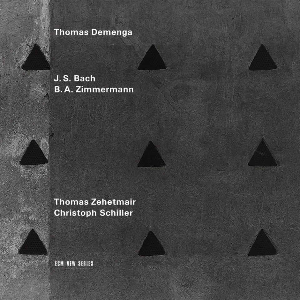 ECM Records Bach Zimmermann CD New Series