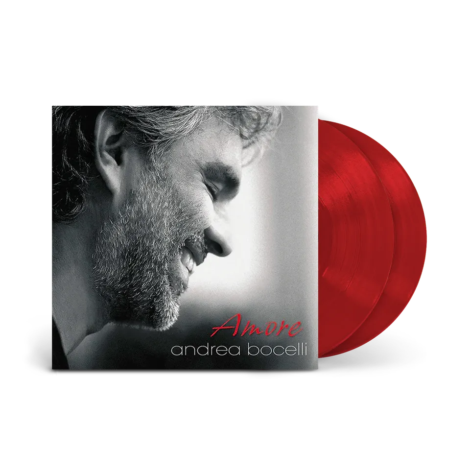 Deutsche Grammophon Andrea Bocelli Amore 2LP farbig limitiert