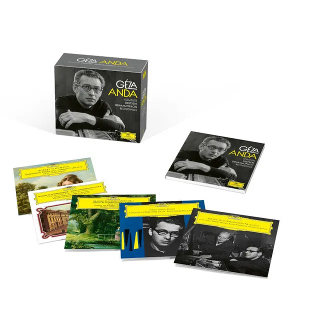 Deutsche Grammophon Géza Anda Complete DG Recordings CD-Box limitiert