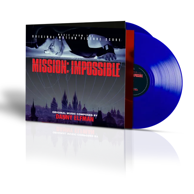 Danny Elfman Mission Impossible 30th Anniversary 2LP blau