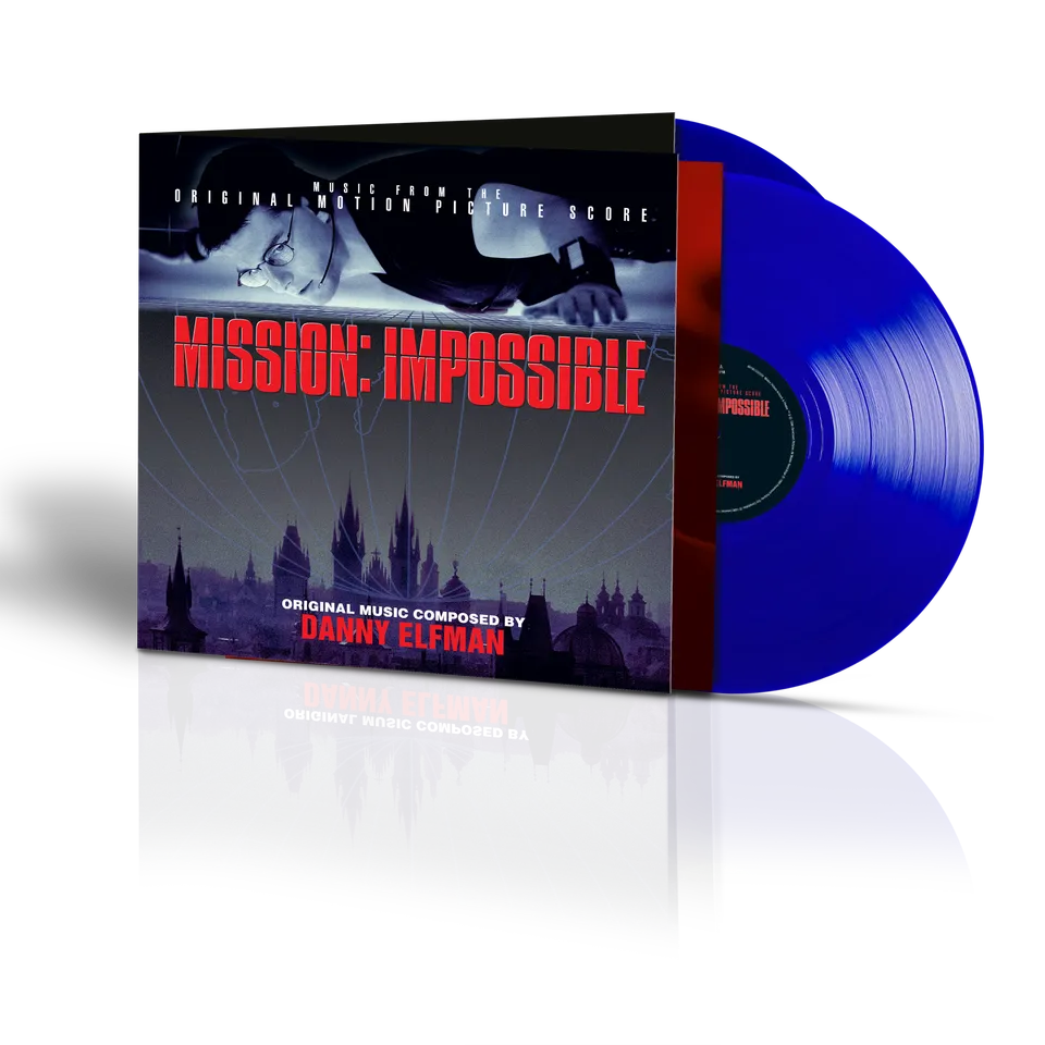 Danny Elfman Mission Impossible 30th Anniversary 2LP blau