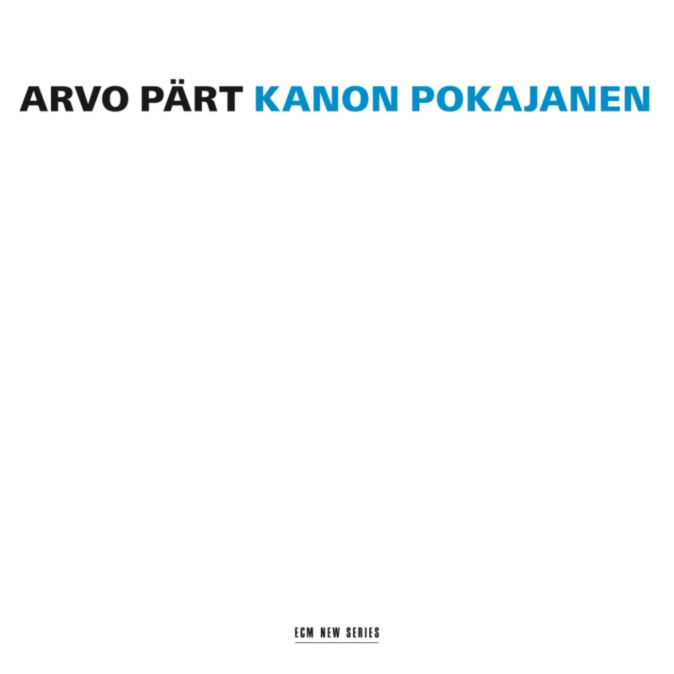 ECM Records Kanon Pokajanen CD Chor 2CD
