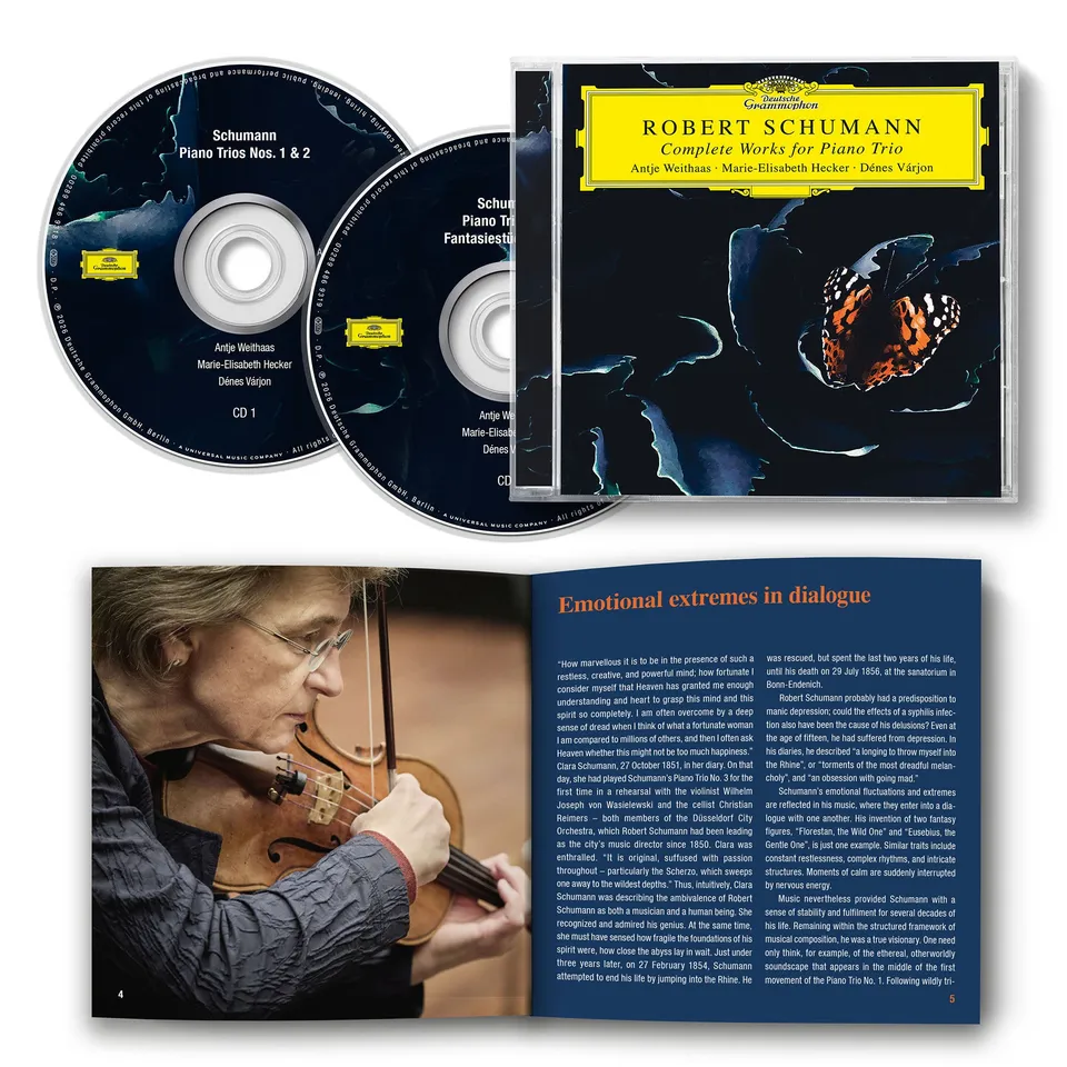 Deutsche Grammophon Schumann Klaviertrios Doppel-CD Weithaas