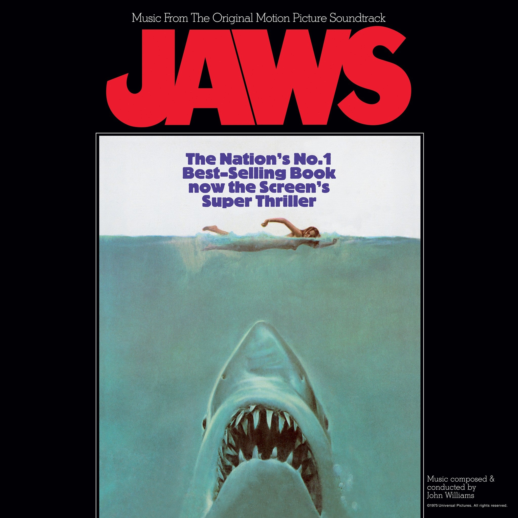 Deutsche Grammophon John Williams Jaws Splatter Vinyl-LP