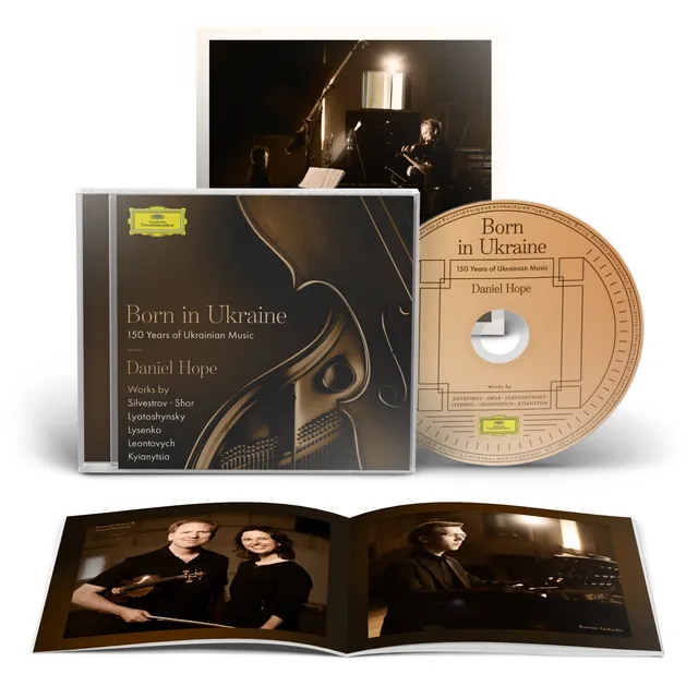 Deutsche Grammophon Daniel Hope Born in Ukraine CD signiert