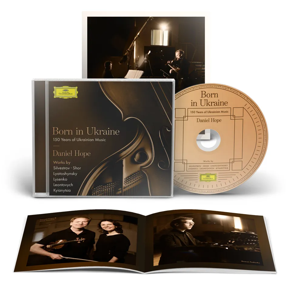 Deutsche Grammophon Daniel Hope Born in Ukraine CD signiert