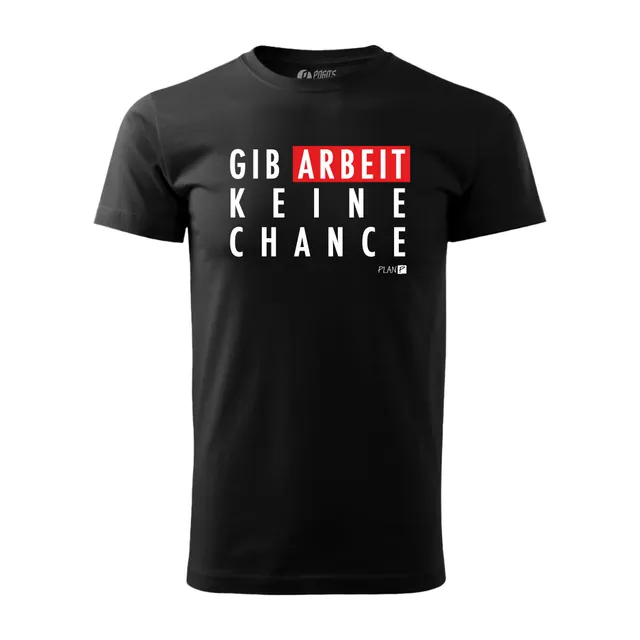 Pogo's Empire Plan P Arbeit Shirt Schwarz Baumwolle