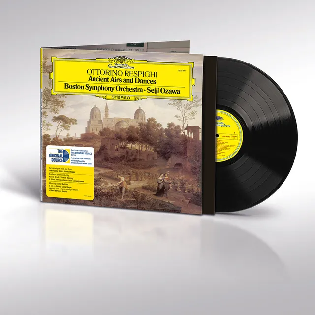 Deutsche Grammophon Ozawa Respighi Antiche Arie Vinyl 180g