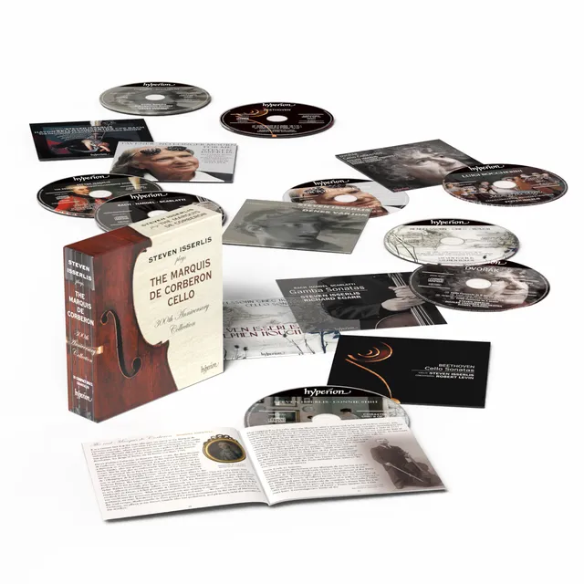 Deutsche Grammophon Isserlis Marquis de Corberon Box 10CD Cello