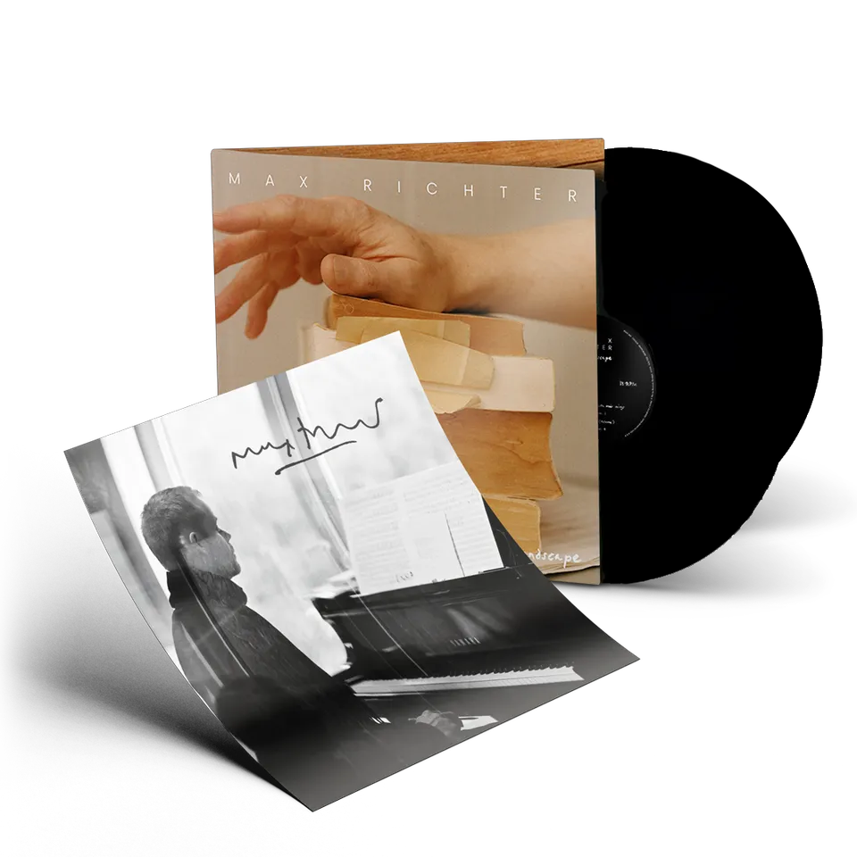 Deutsche Grammophon Max Richter In A Landscape Vinyl signiert