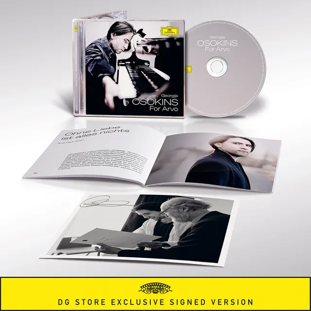 Deutsche Grammophon Georgijs Osokins For Arvo CD OS Klavier