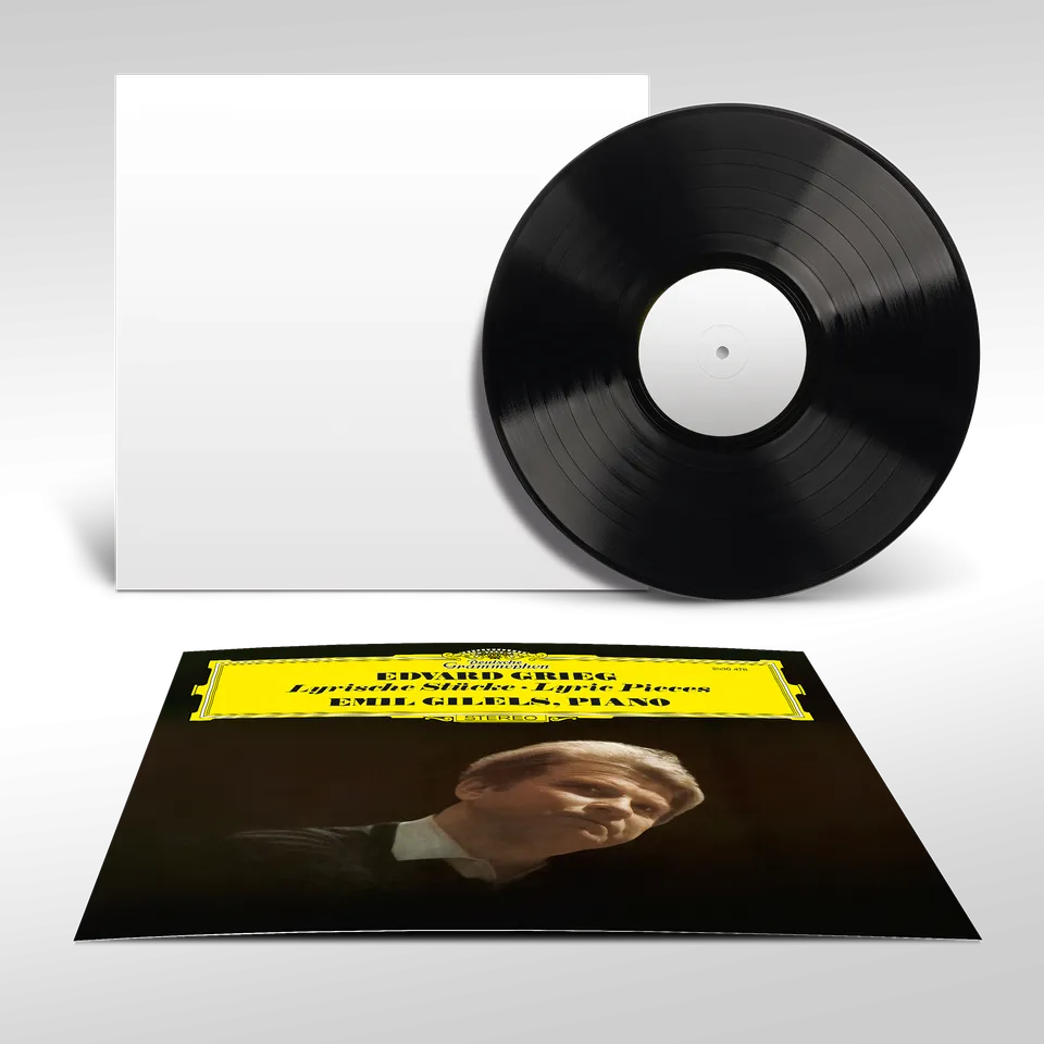 Deutsche Grammophon Gilels Grieg Lyrische Stücke White Label LP