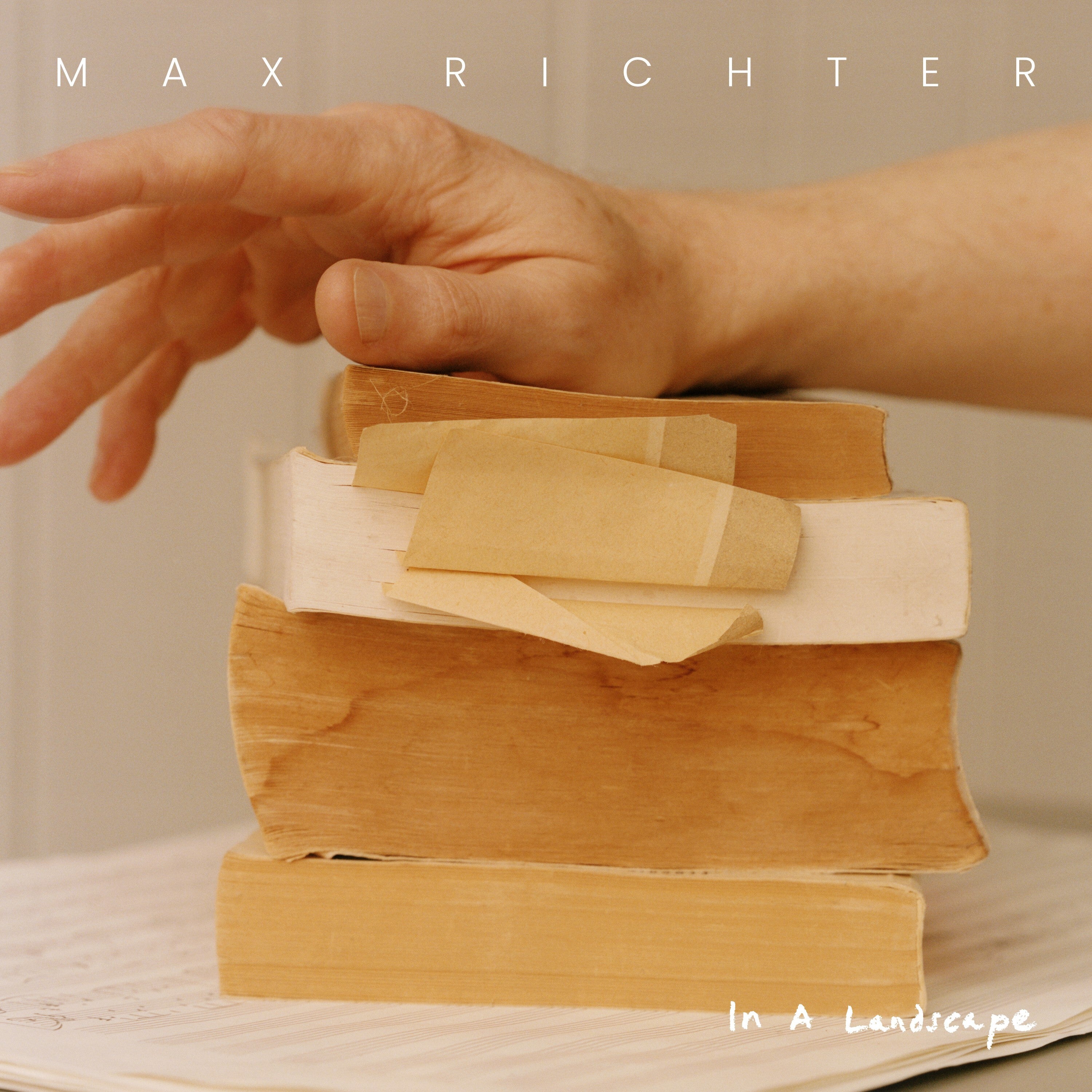 Deutsche Grammophon Max Richter In A Landscape Vinyl signiert