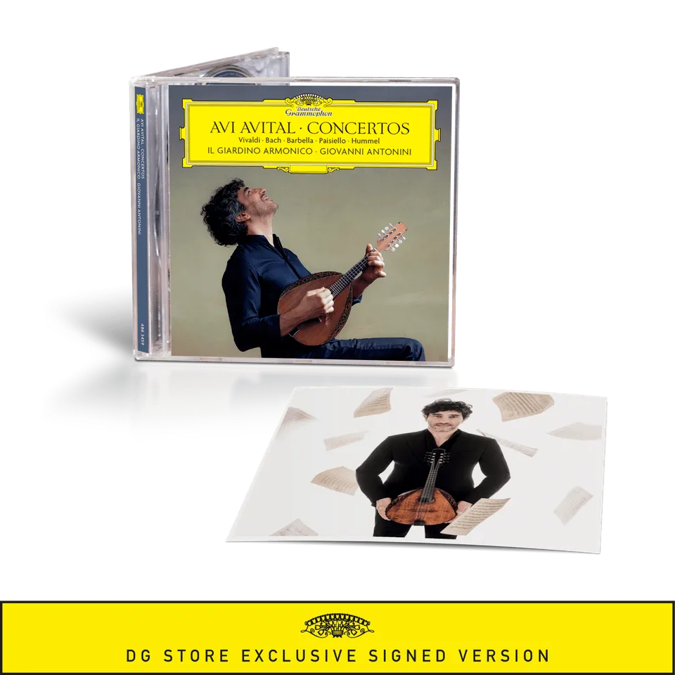 Deutsche Grammophon Concertos Avi Avital CD mit Art Card