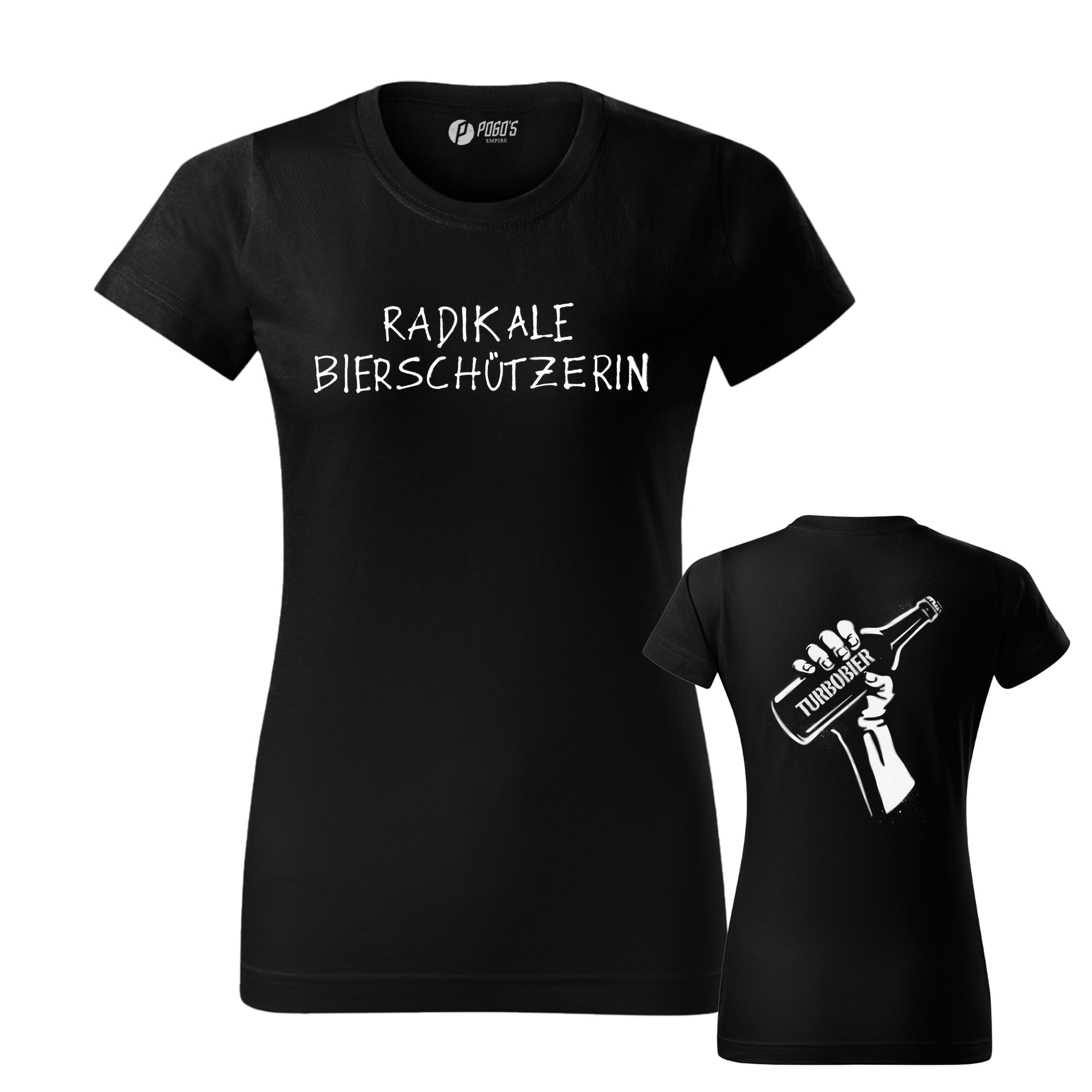 Pogo's Empire Turbobier Bierschützer Shirt Unisex