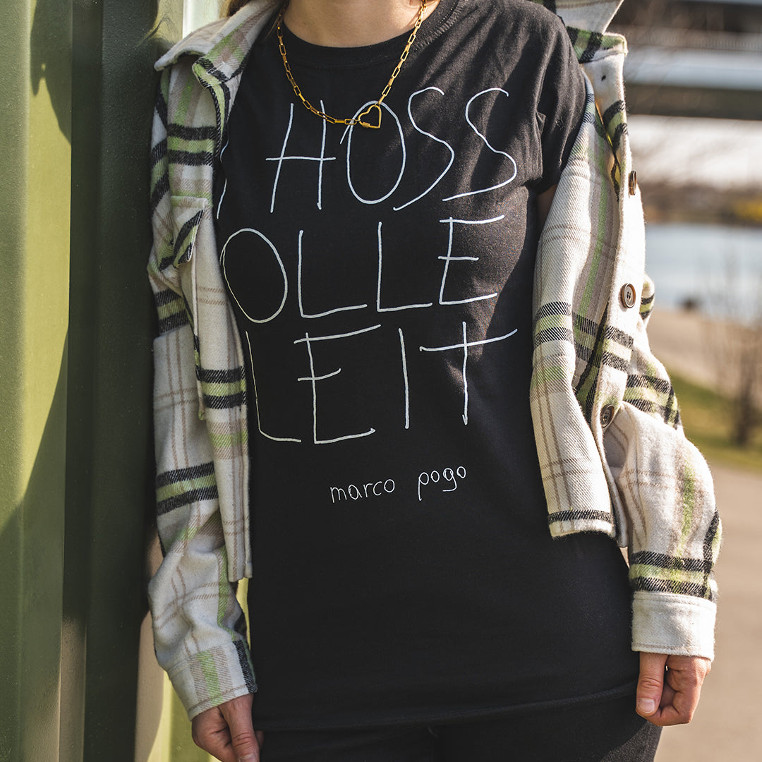 Marco Pogo I hoss olle Leit Shirt Damen schwarz
