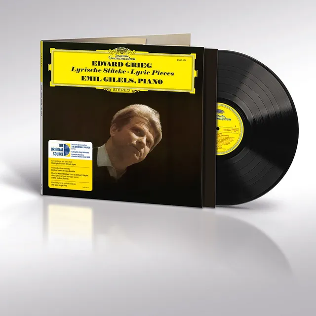 Deutsche Grammophon Gilels Grieg Lyrische Stücke Vinyl 180g