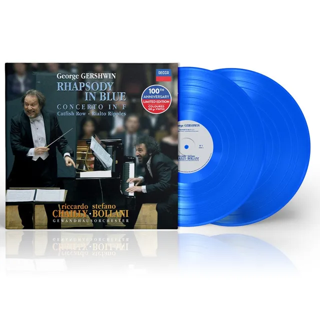 Deutsche Grammophon Gershwin Rhapsody in Blue blaue 2-LP limitiert