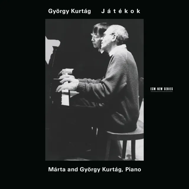 ECM Játékok Kurtág Klavier CD zu vier Händen