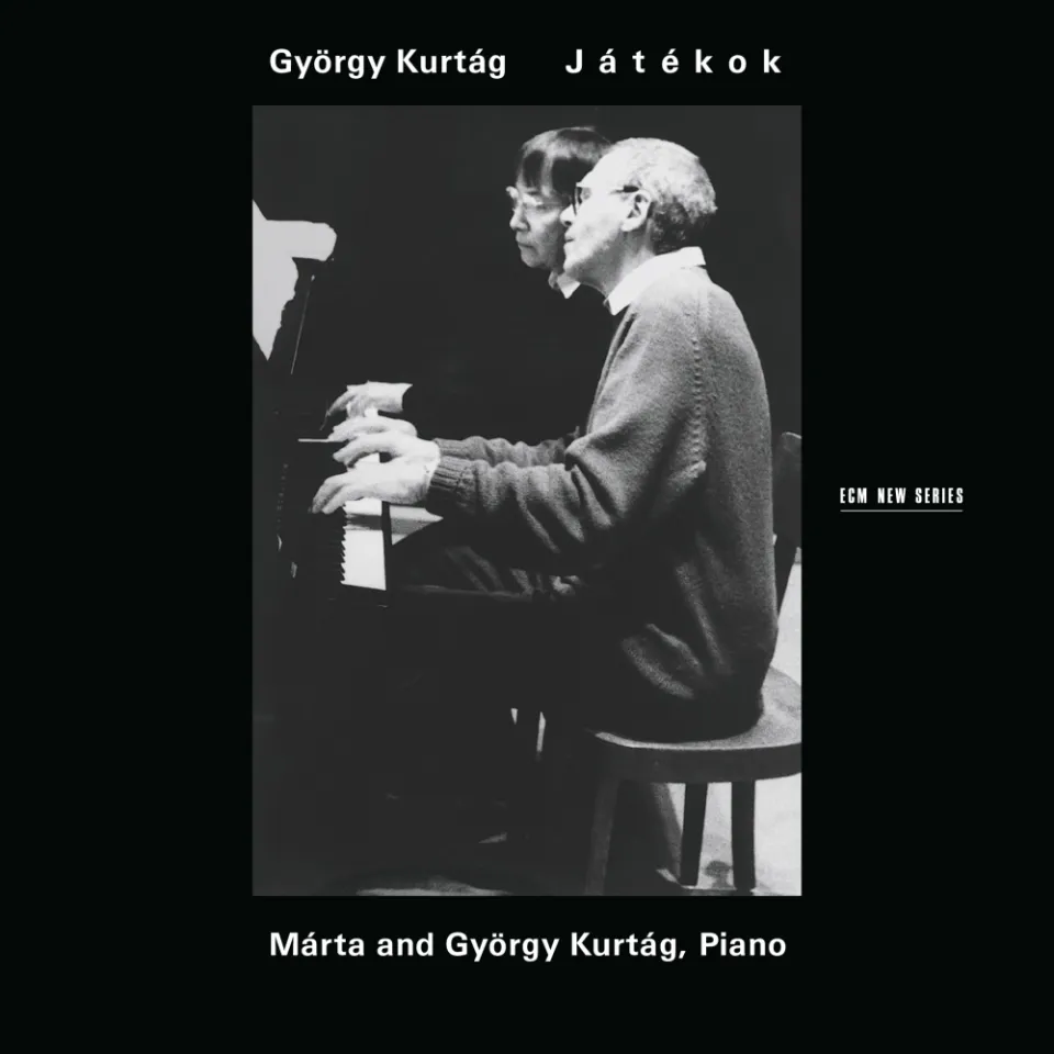 ECM Játékok Kurtág Klavier CD zu vier Händen