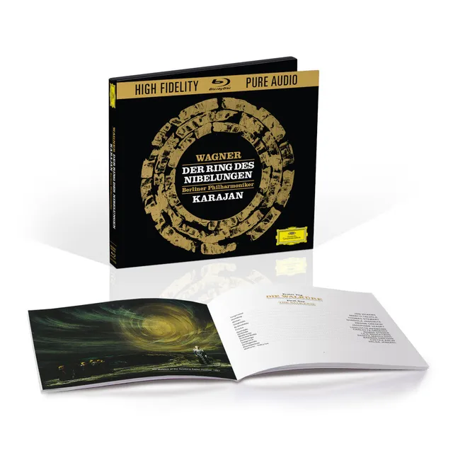 Deutsche Grammophon Wagner Ring des Nibelungen CD Karajan Box Digipack