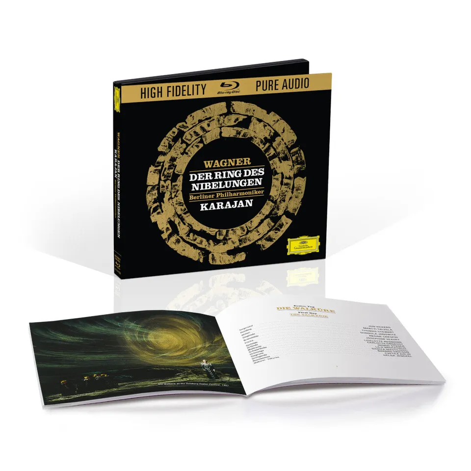 Deutsche Grammophon Wagner Ring des Nibelungen CD Karajan Box Digipack