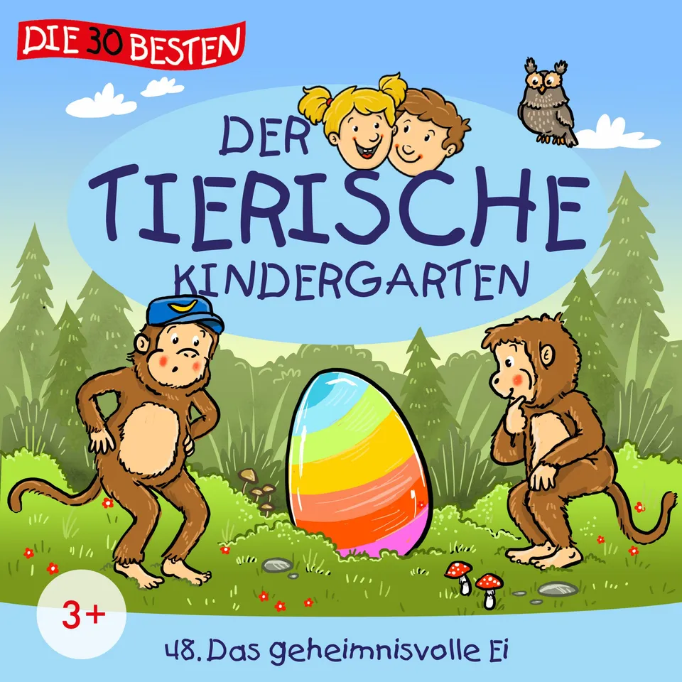 Lamp und Leute Der tierische Kindergarten Folge 48 CD Ei