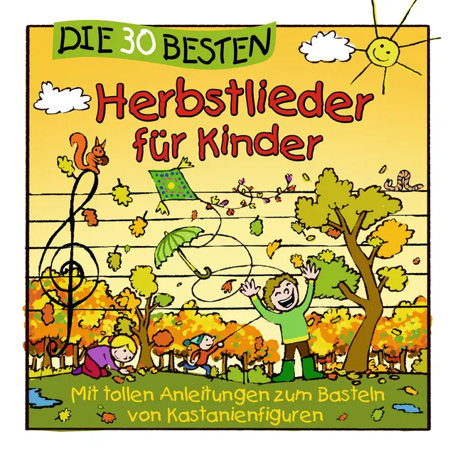 Lamp und Leute Die 30 besten Herbstlieder Kinderlieder-CD Kita-Frösche