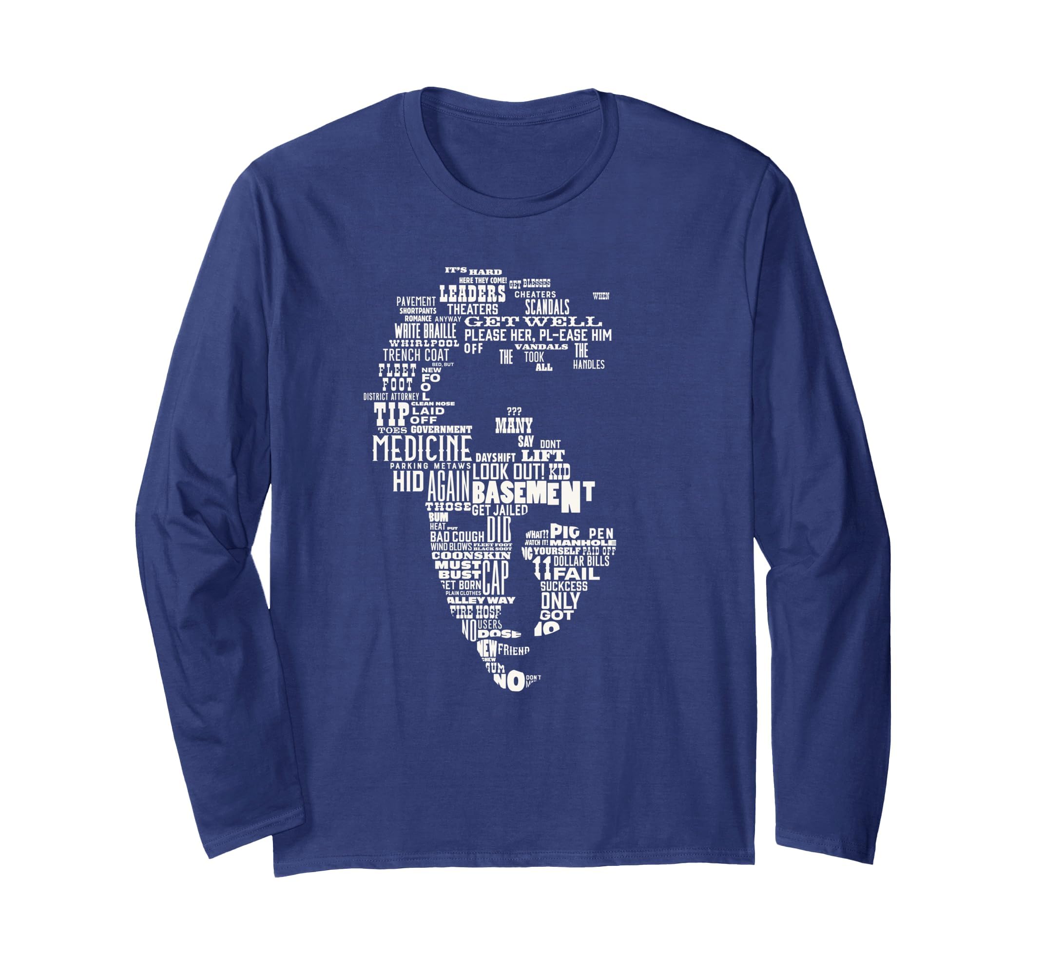 Bob Dylan Welcher Weg der Wind weht Langarmshirt schwarz