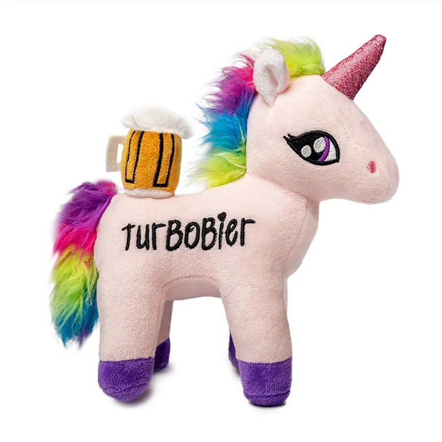 TURBOBIER Dursti Einhorn Stofftier 20cm